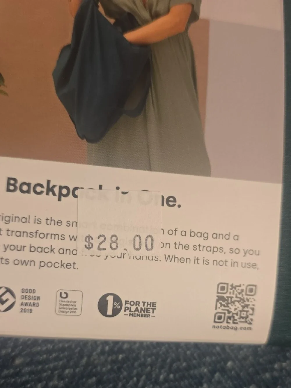 ♥️BUY 2 GET 1 FREE Notabag Original – Forest Green Bag & Backpack in One